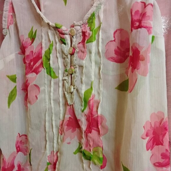 Hollister Floral Tank - Picture 4 of 5